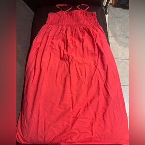 A New Day Bright Red Dress